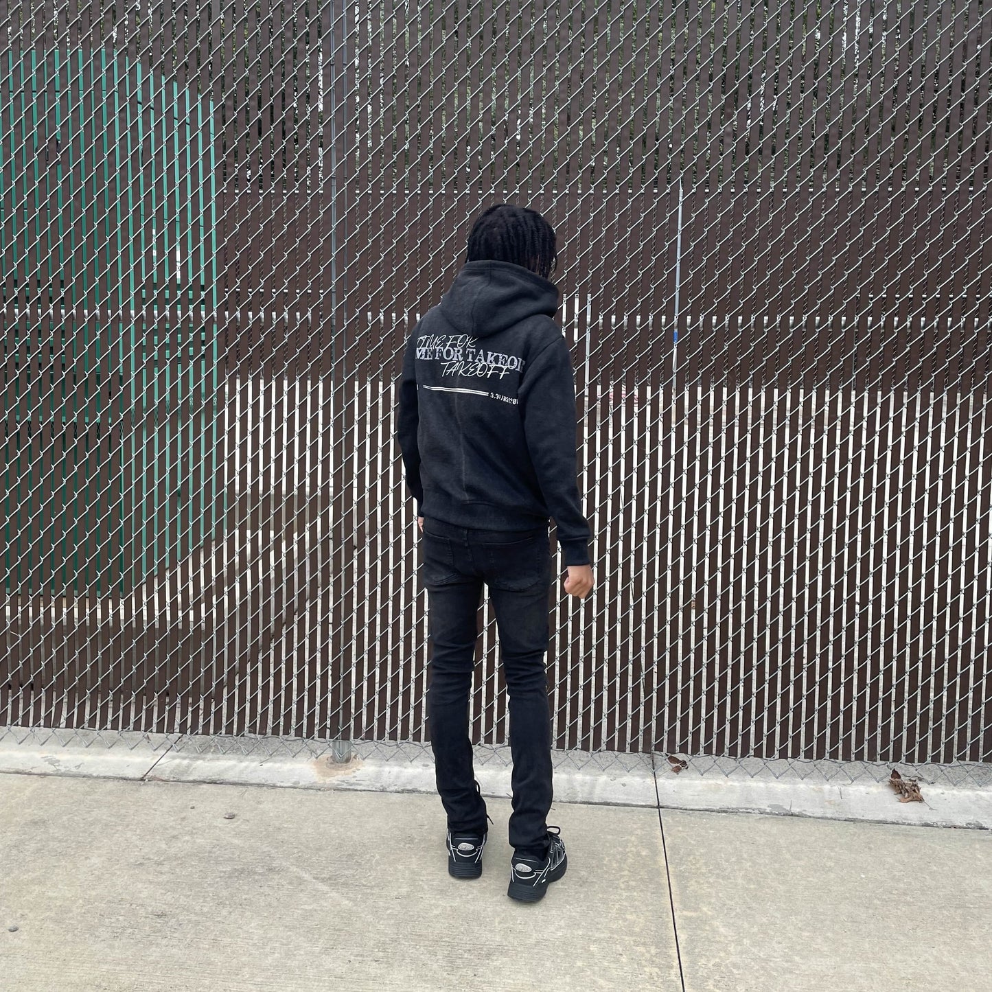 Black TFT Zip-up